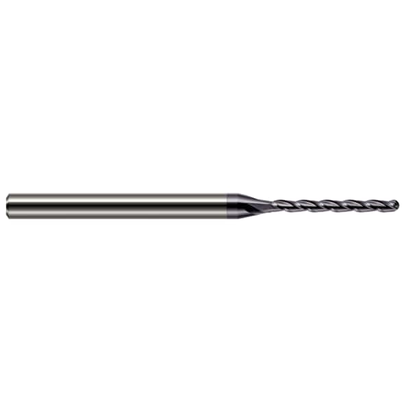 Miniature End Mill - Ball - Long Flute, 0.0620" (1/16)